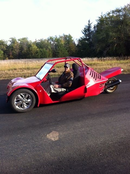 Our Employee Scot's Hayabusa Reverse Trike