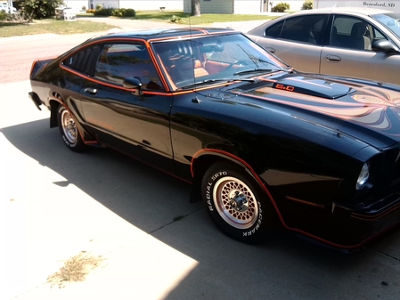 Our South Dakota Hoodie Clint's 78 King Cobra Mustang