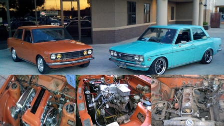 Our Hoodie Justin Johnson's 1973 datsun 510
